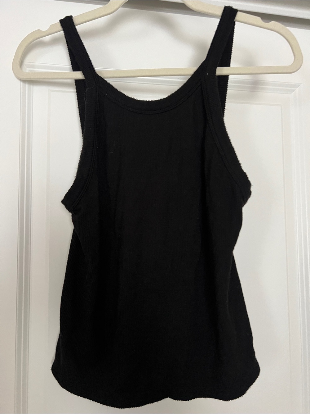 Intimately Free People Black Ribbed Tank Top -